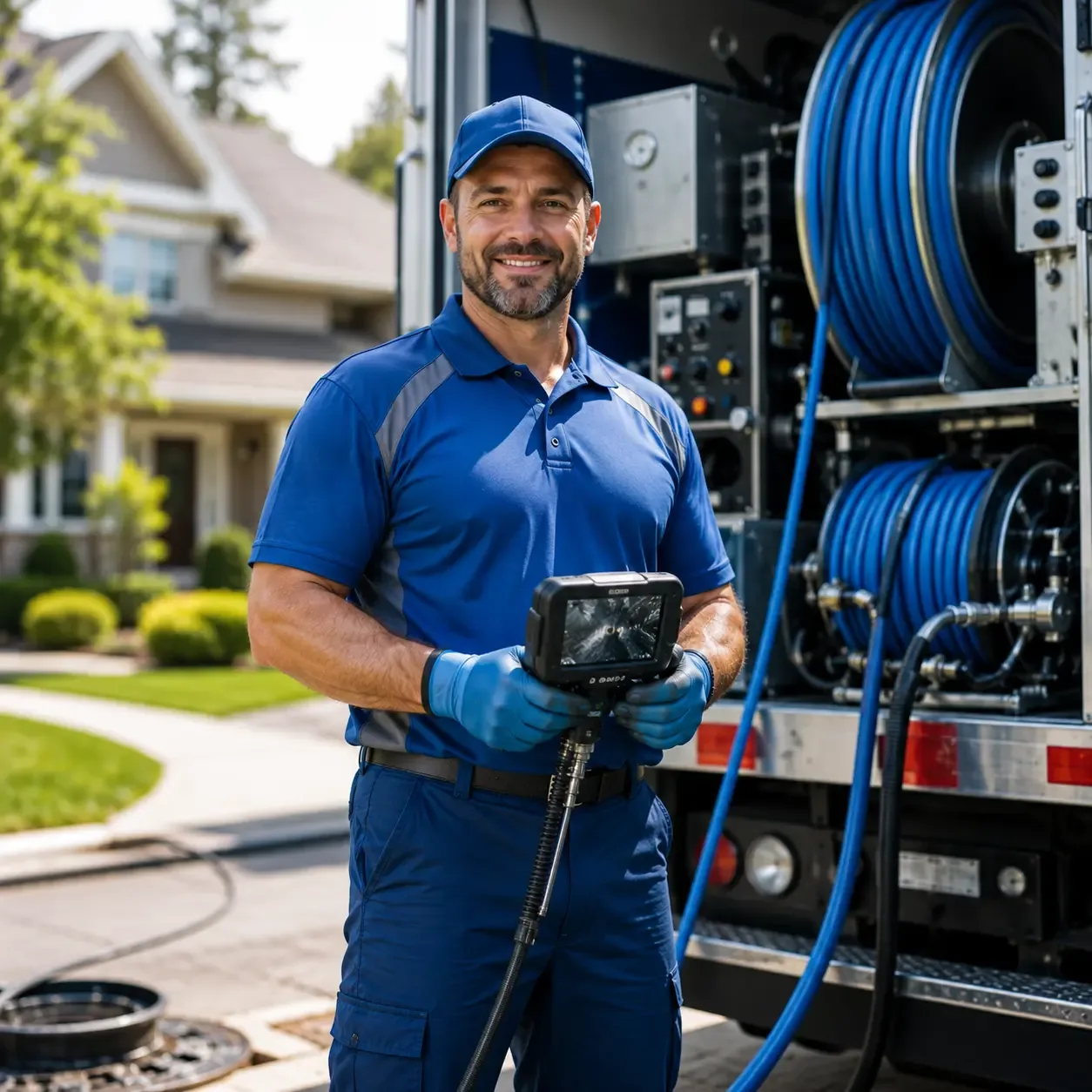 Local outdoor drain cleaning specialists in Harrisburg, MO